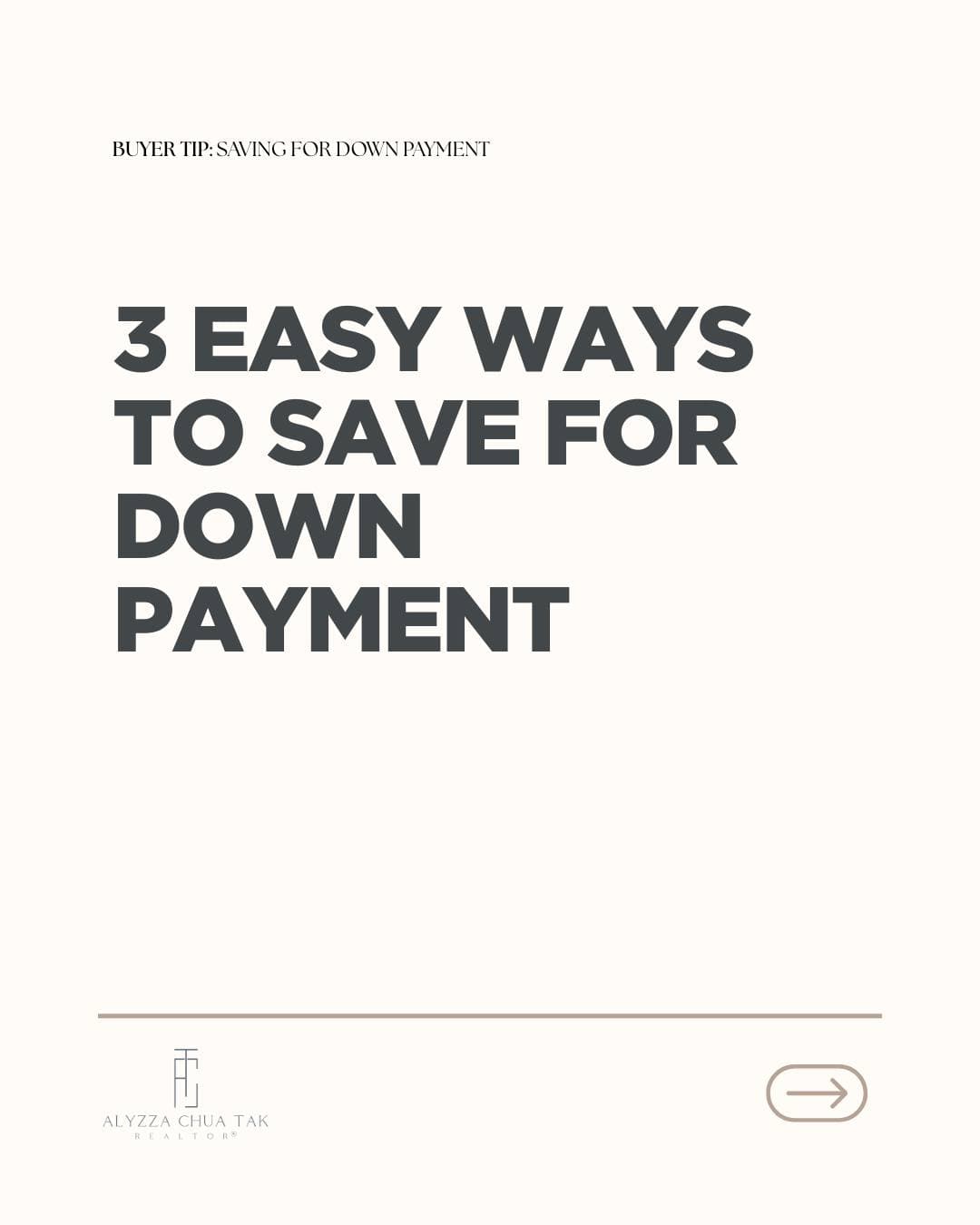 Buyer tip — small decisions that elevate your buying position