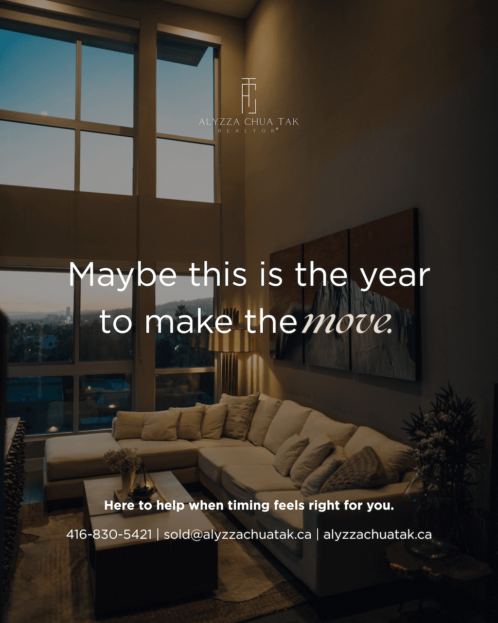 Alyzza Chua Tak, realtor — Victoria Day marks the unofficial start of summer and one of the busiest seasons in real estate. Message me to get started.